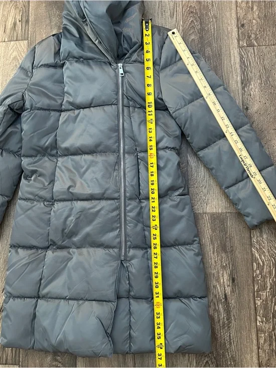 Jason Wu Puffer Hooded Side Zipping Coat Women’s Size XS Grey New - Picture 5 of 9